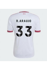 Liverpool Ronald Araujo #33 Jalkapallovaatteet Vieraspaita 2026-27 Lyhythihainen